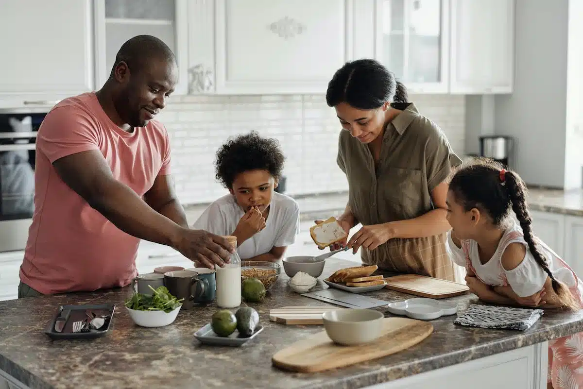 télétravail famille