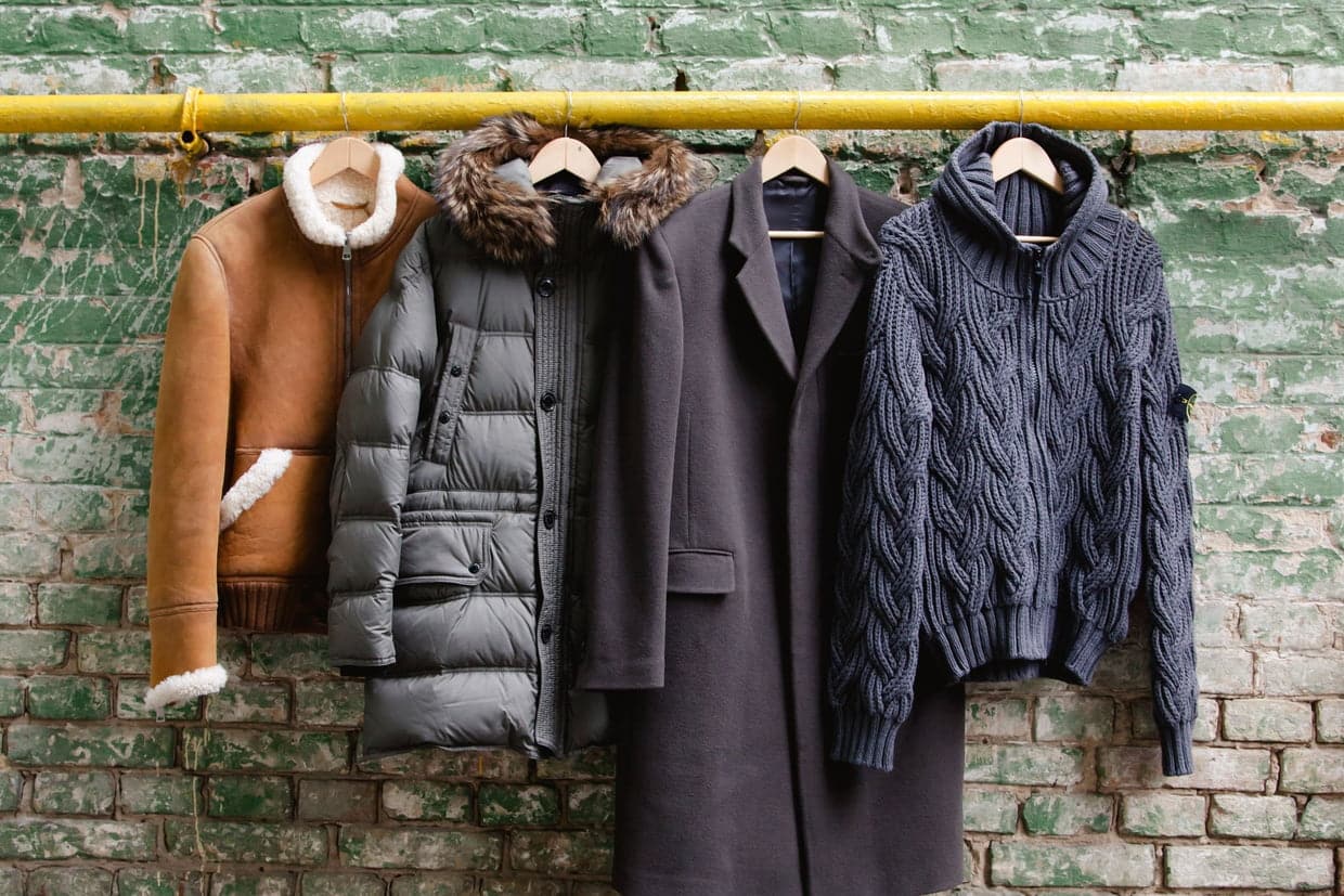 Sélection de manteaux d'hiver pour hommes