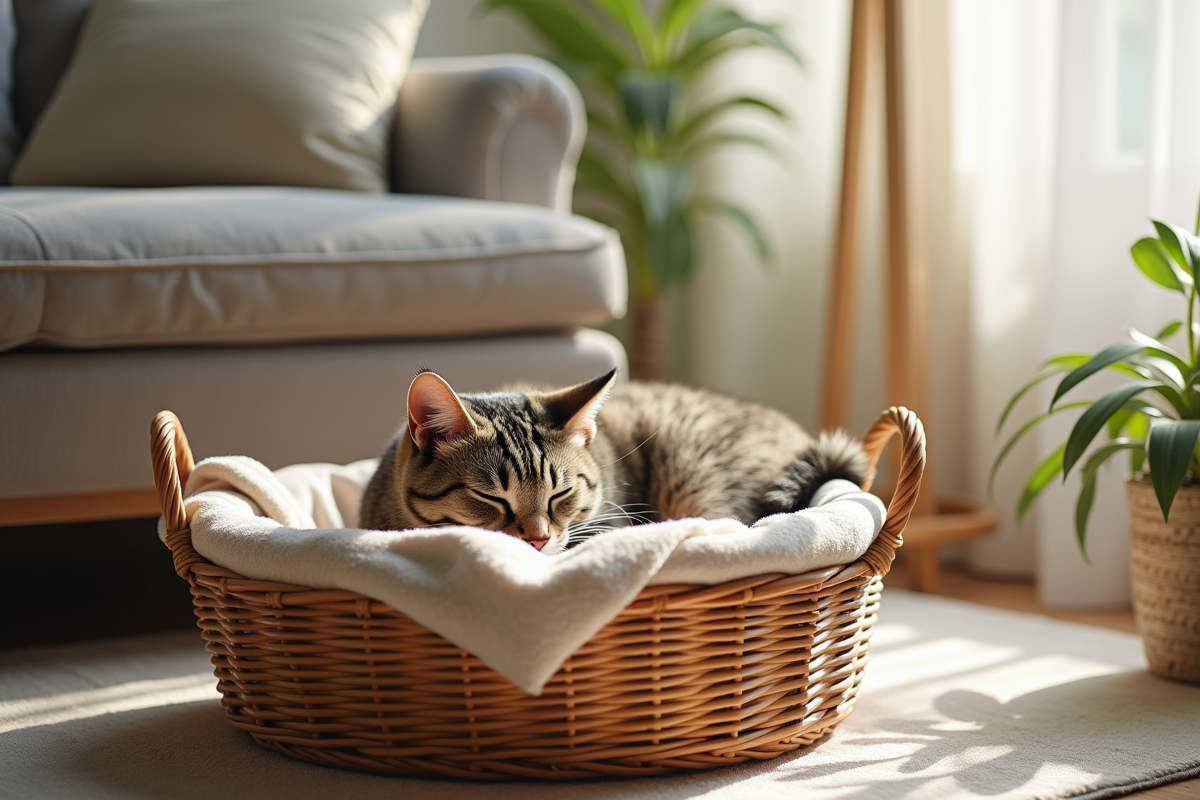 panier chat