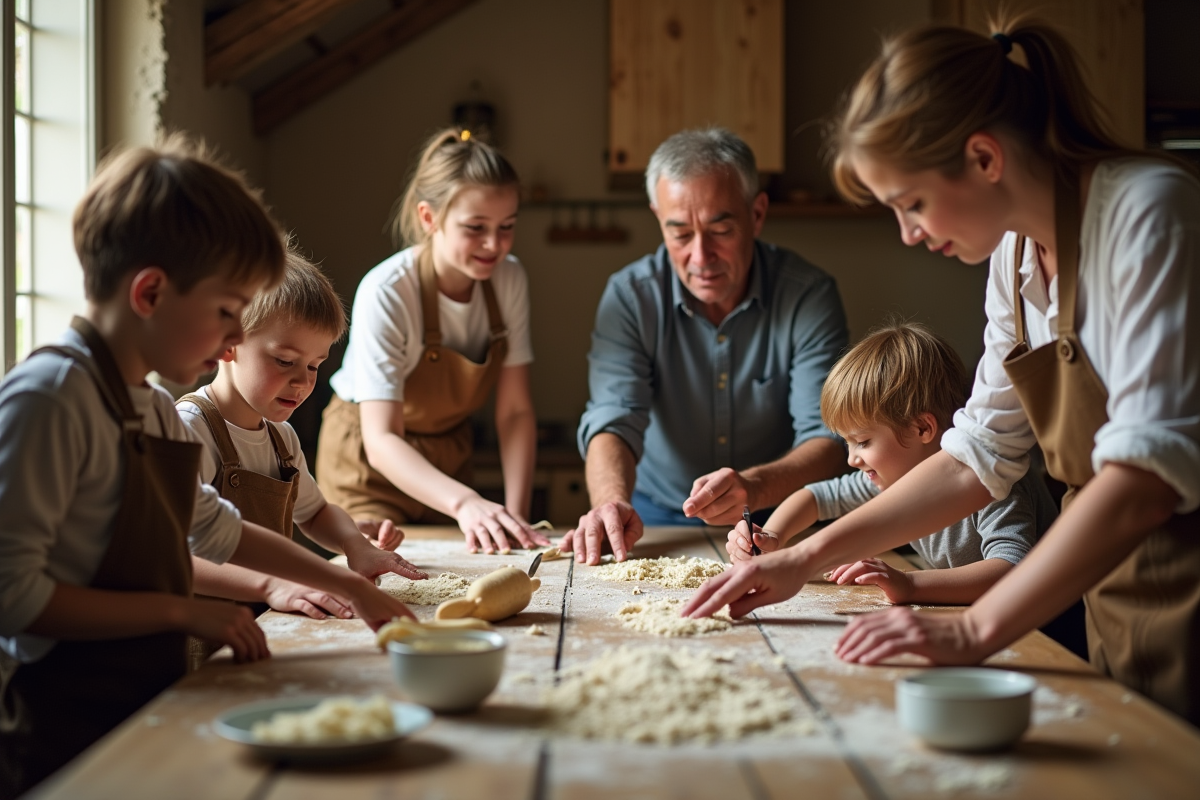 enfants traditions