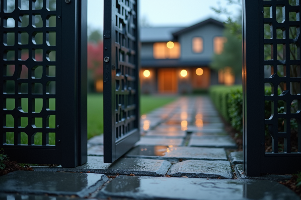 portillon aluminium