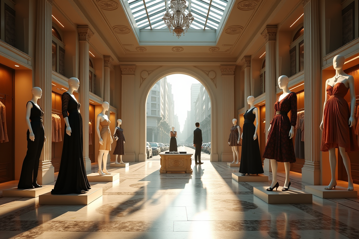 luxe déclin